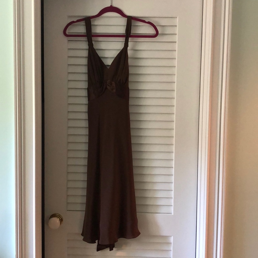 Chocolate BCBG Cocktail dress